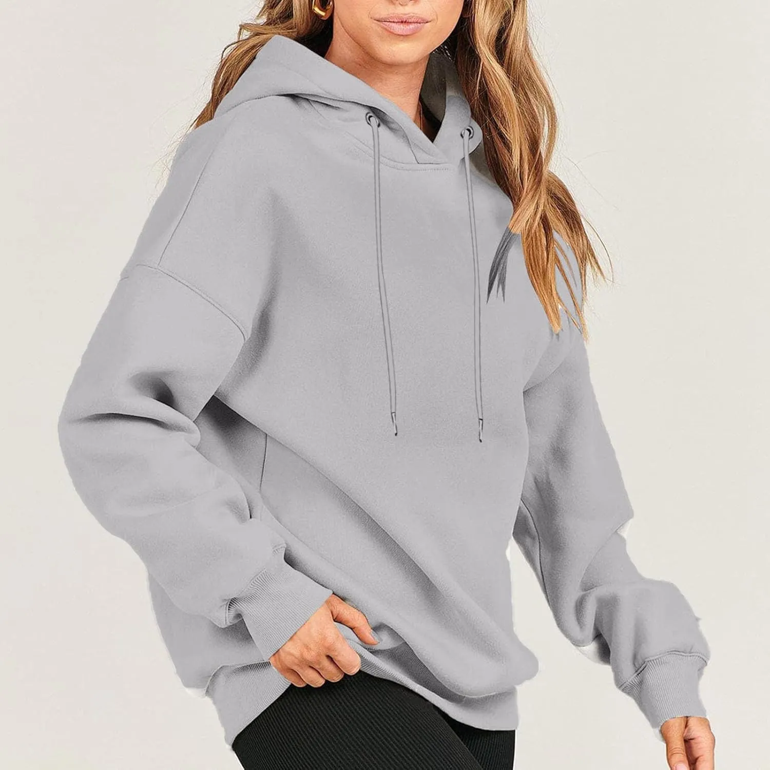 Oversized Hoodie For Women Fall 2023 Trendy y2k Hoodies Long Sleeve Hooded Drawstring Pullover Sweatshirts