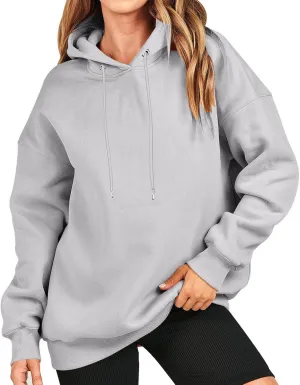Oversized Hoodie For Women Fall 2023 Trendy y2k Hoodies Long Sleeve Hooded Drawstring Pullover Sweatshirts