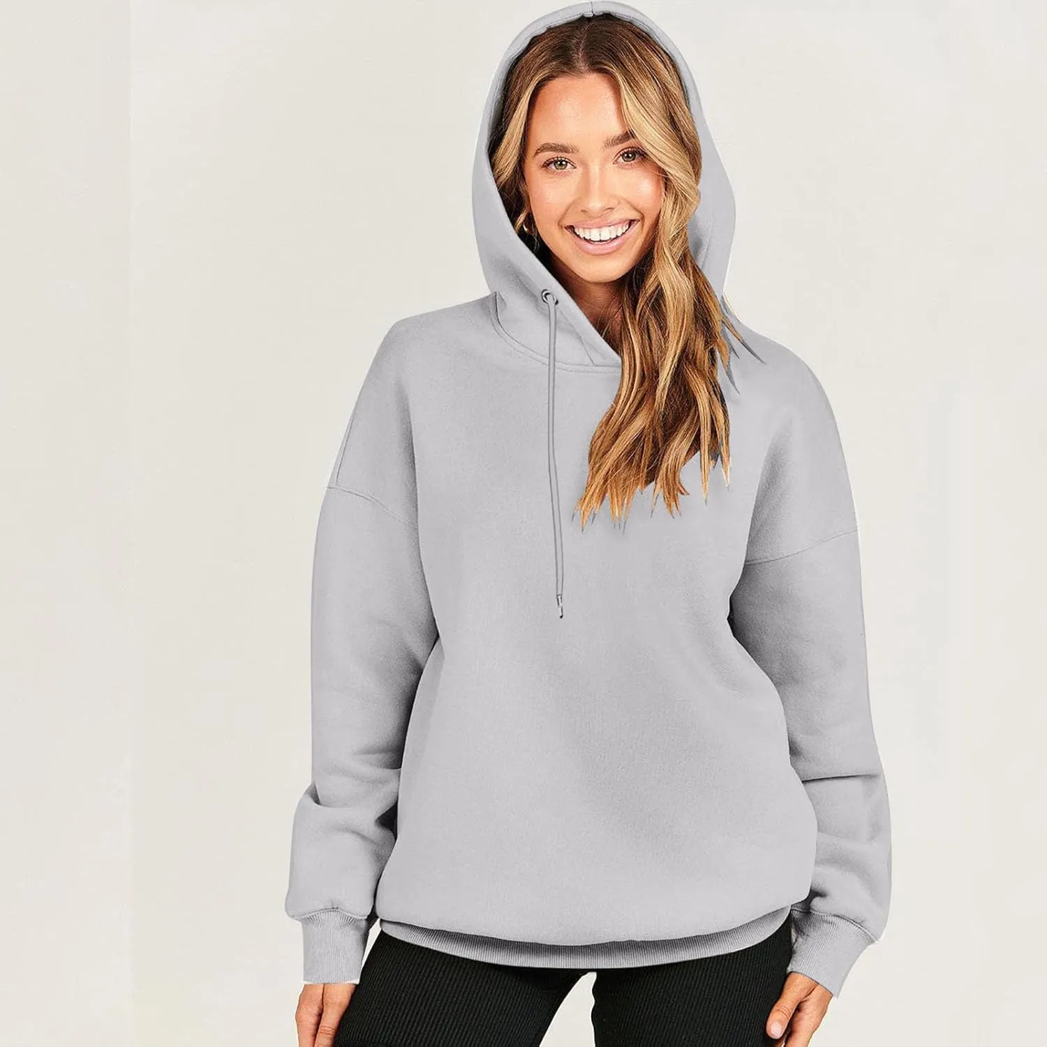 Oversized Hoodie For Women Fall 2023 Trendy y2k Hoodies Long Sleeve Hooded Drawstring Pullover Sweatshirts