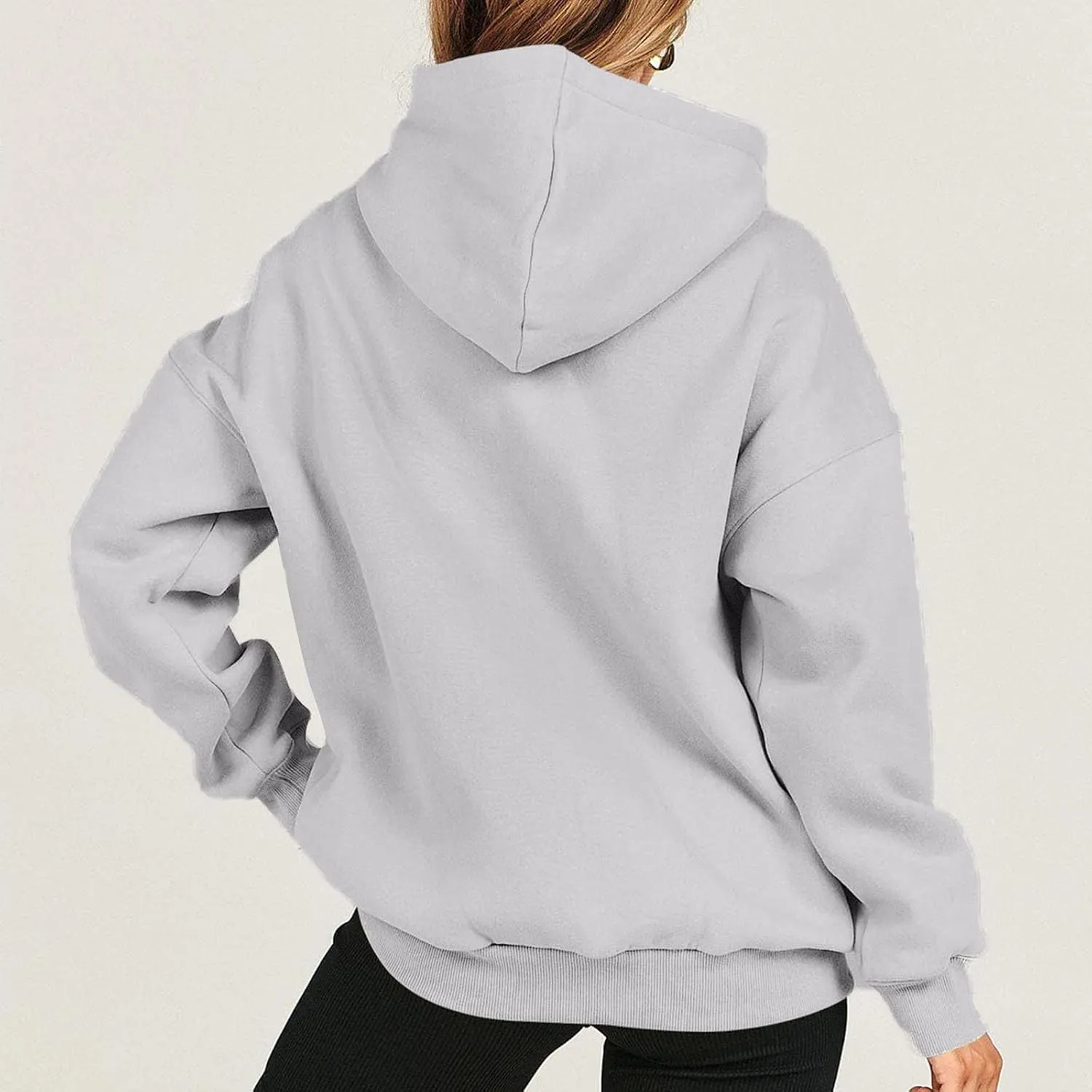 Oversized Hoodie For Women Fall 2023 Trendy y2k Hoodies Long Sleeve Hooded Drawstring Pullover Sweatshirts