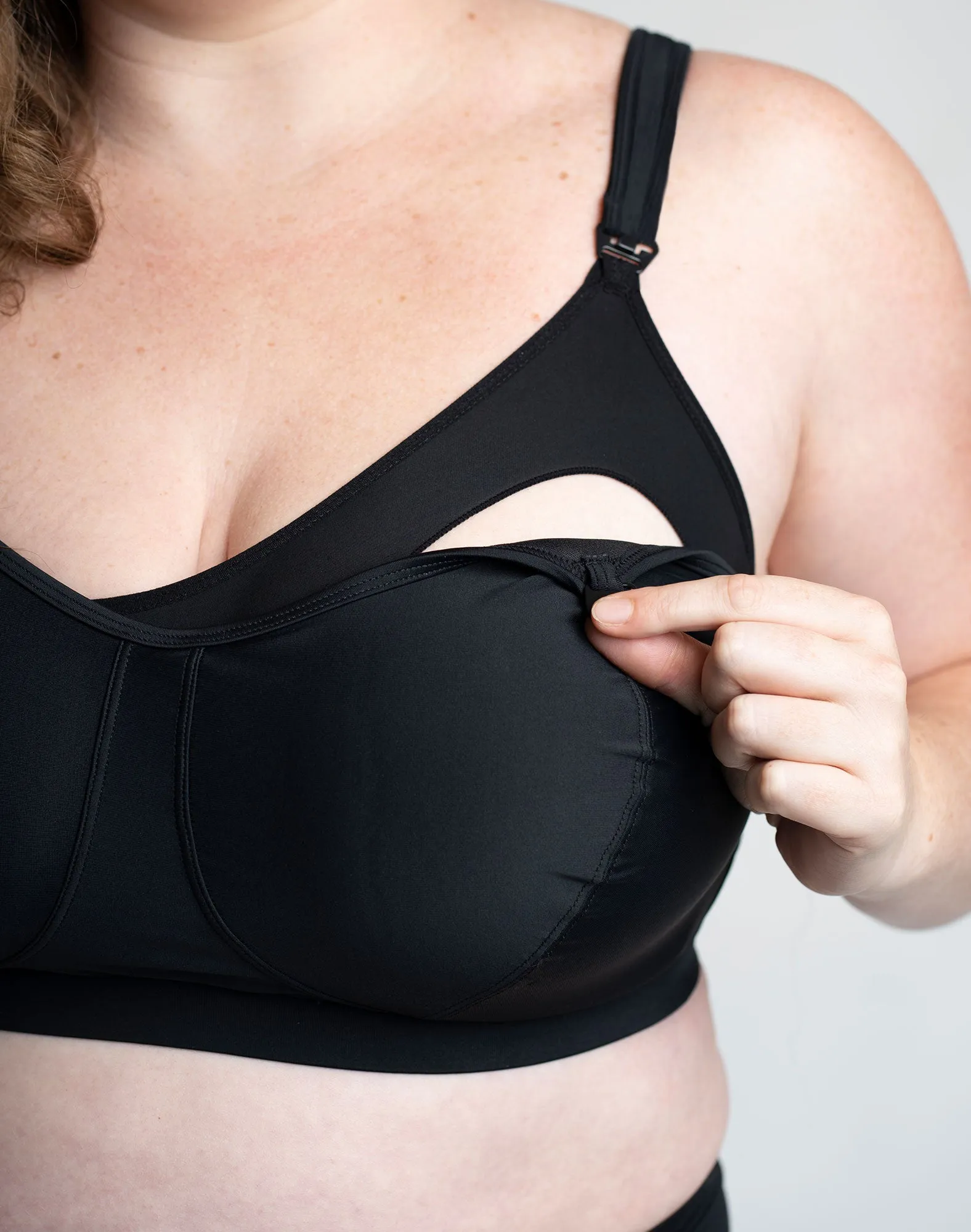 Plus Cup Size (H-J) Nursing Bra - Luxe Bra