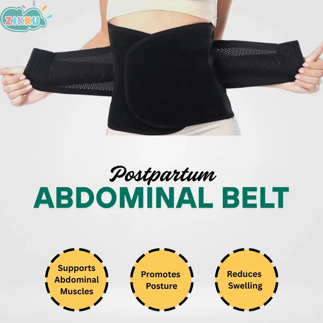 Post-Birth Recovery Kit for Mothers (Postpartum Abdominal Belt   Herbal Stretchmark Oil   Herbal Body Massage Oil)
