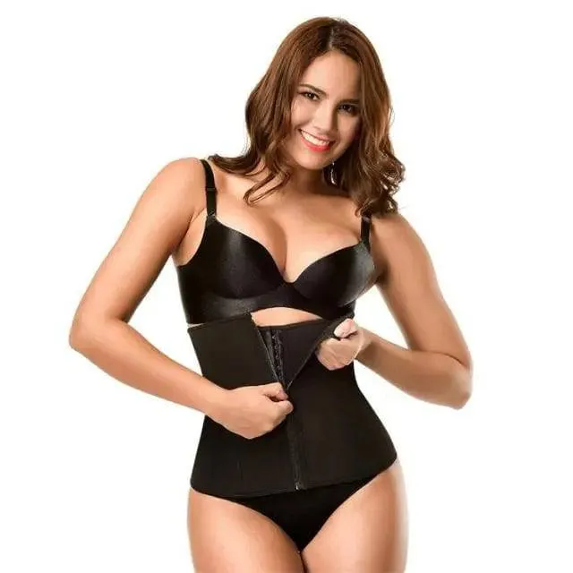 Postpartum Belt Waist Slimming Corset Maternity Double Control Waist Trainer Hot Sauna Shapewear Modeling Strap Underwear Women