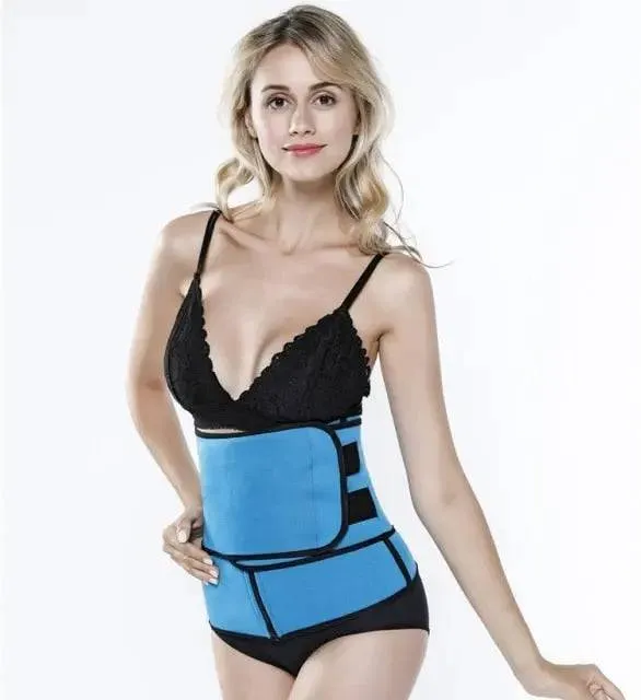 Postpartum Belt Waist Slimming Corset Maternity Double Control Waist Trainer Hot Sauna Shapewear Modeling Strap Underwear Women