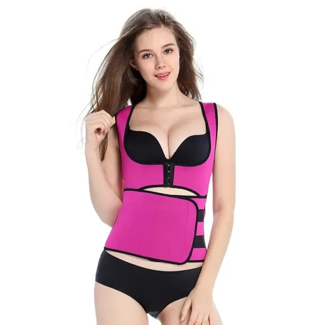 Postpartum Belt Waist Slimming Corset Maternity Double Control Waist Trainer Hot Sauna Shapewear Modeling Strap Underwear Women