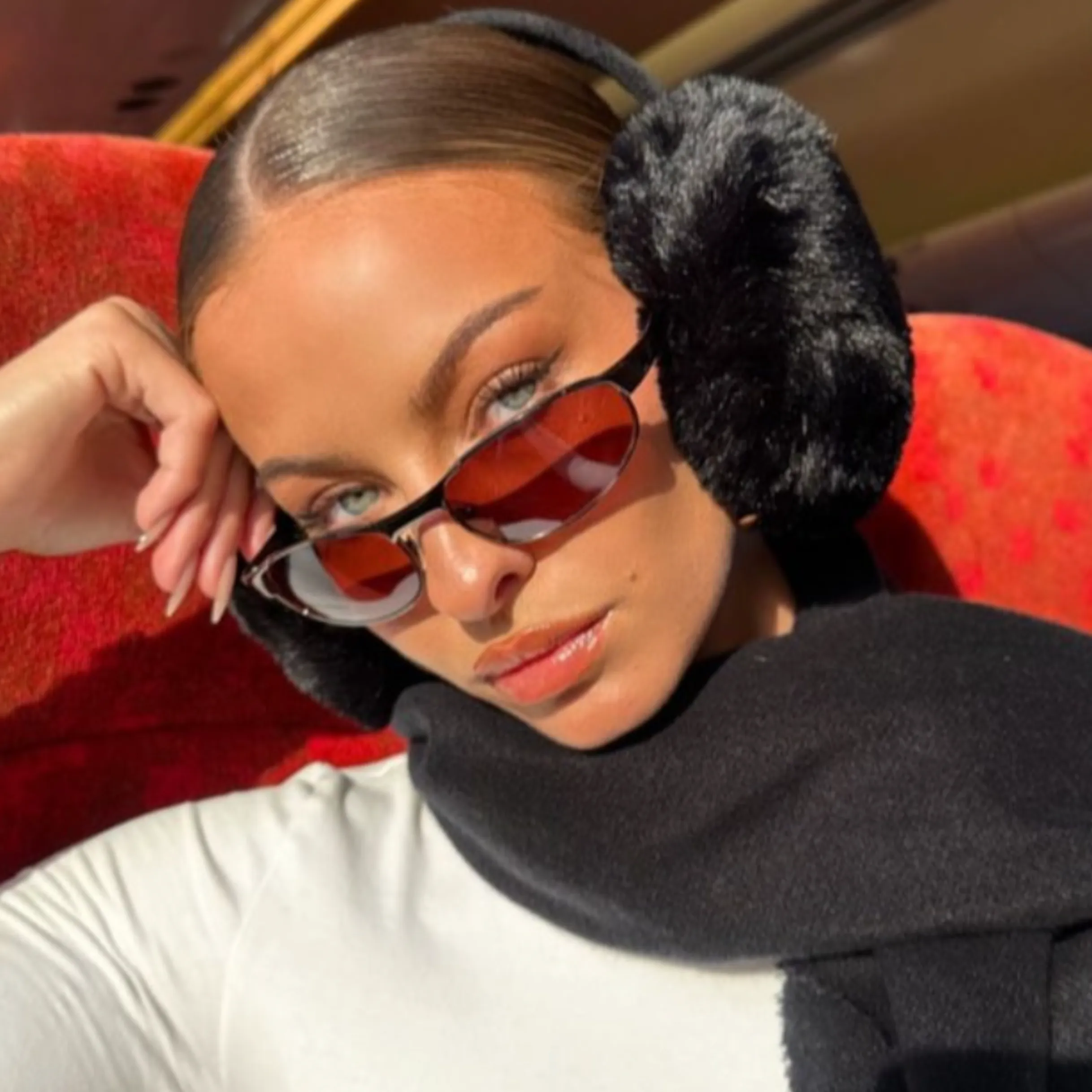 PROTECTION 90s Sunglasses | Blue-Blocker | Day Driving *As Seen On: Hailey Bieber*