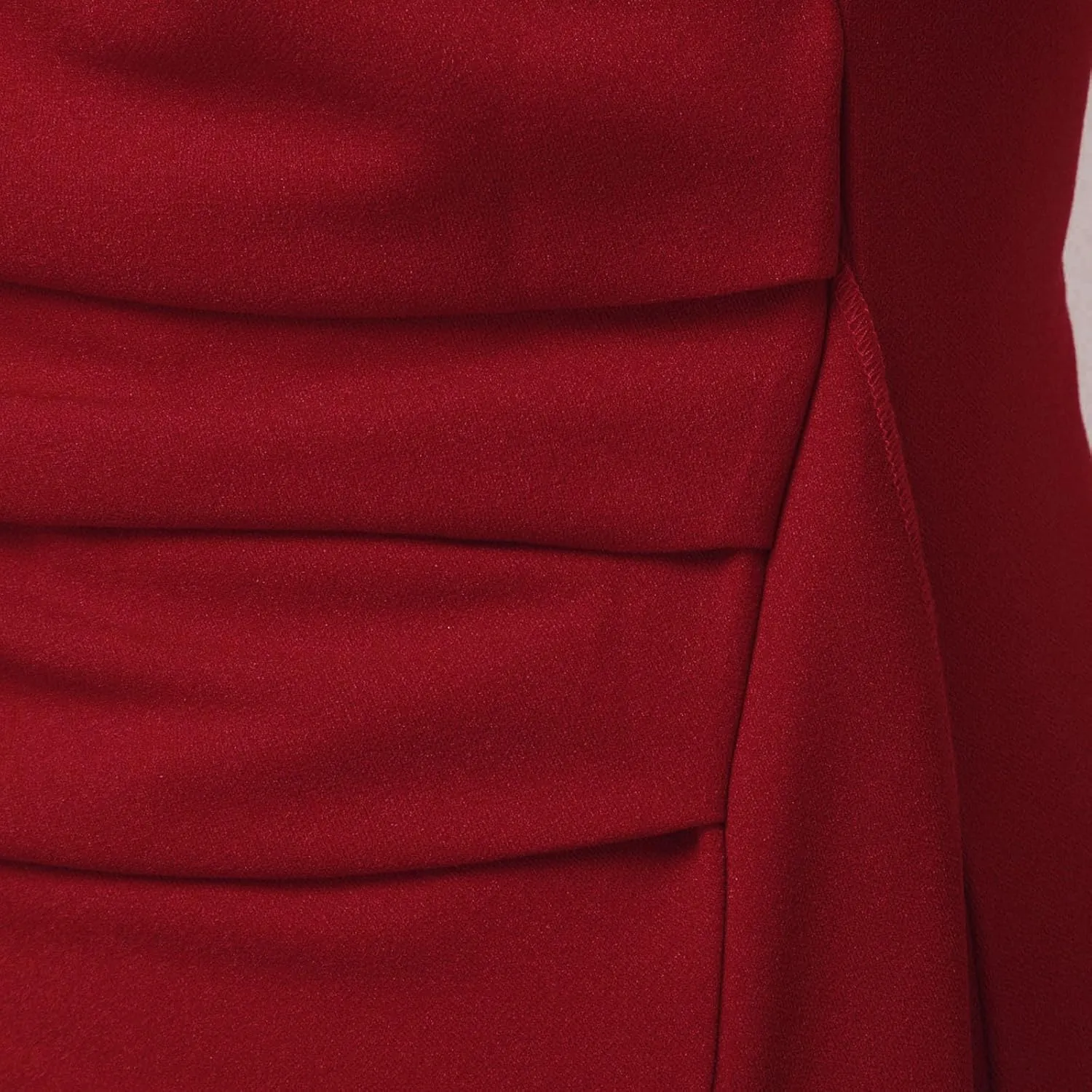PTOLOCIF Cocktail Dresses for Women Elegant Bodycon Midi Dress Short Sleeve Ruffle Hem Ruched Dresses Wedding Guest Dresses