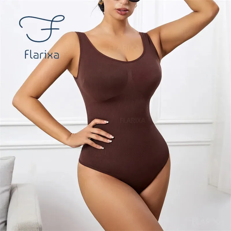 Seamless Plus Size Bodysuit  Postpartum Butt Lift Shapewear