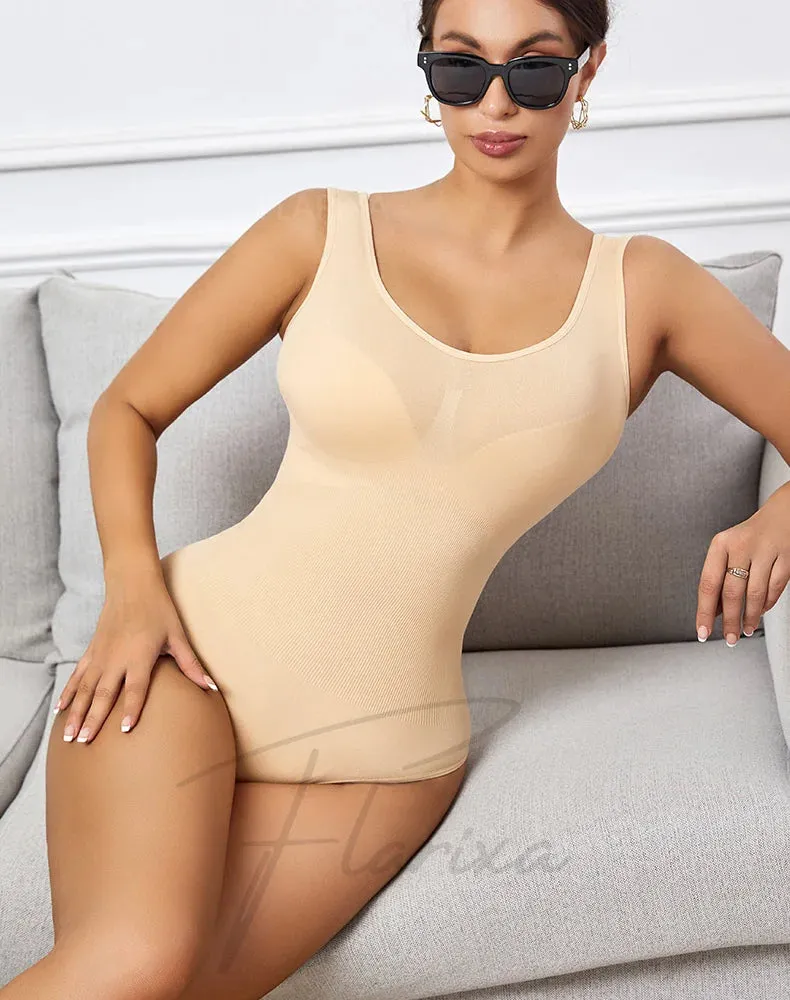 Seamless Plus Size Bodysuit  Postpartum Butt Lift Shapewear