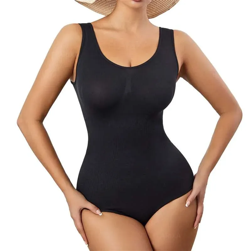 Seamless Plus Size Bodysuit  Postpartum Butt Lift Shapewear