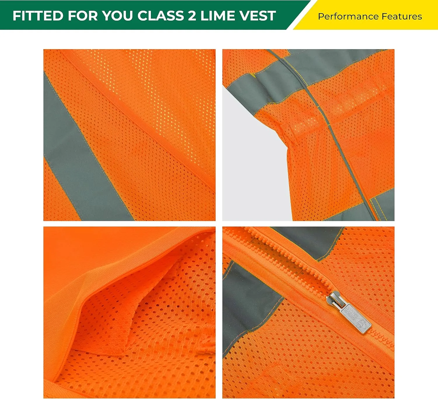 Shine Bright Safety Vest - High Visibility with Reflective Straps and Pockets  Premium, Soft, Durable, and Breathable