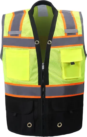 Shine Bright Safety Vest - High Visibility with Reflective Straps and Pockets  Premium, Soft, Durable, and Breathable