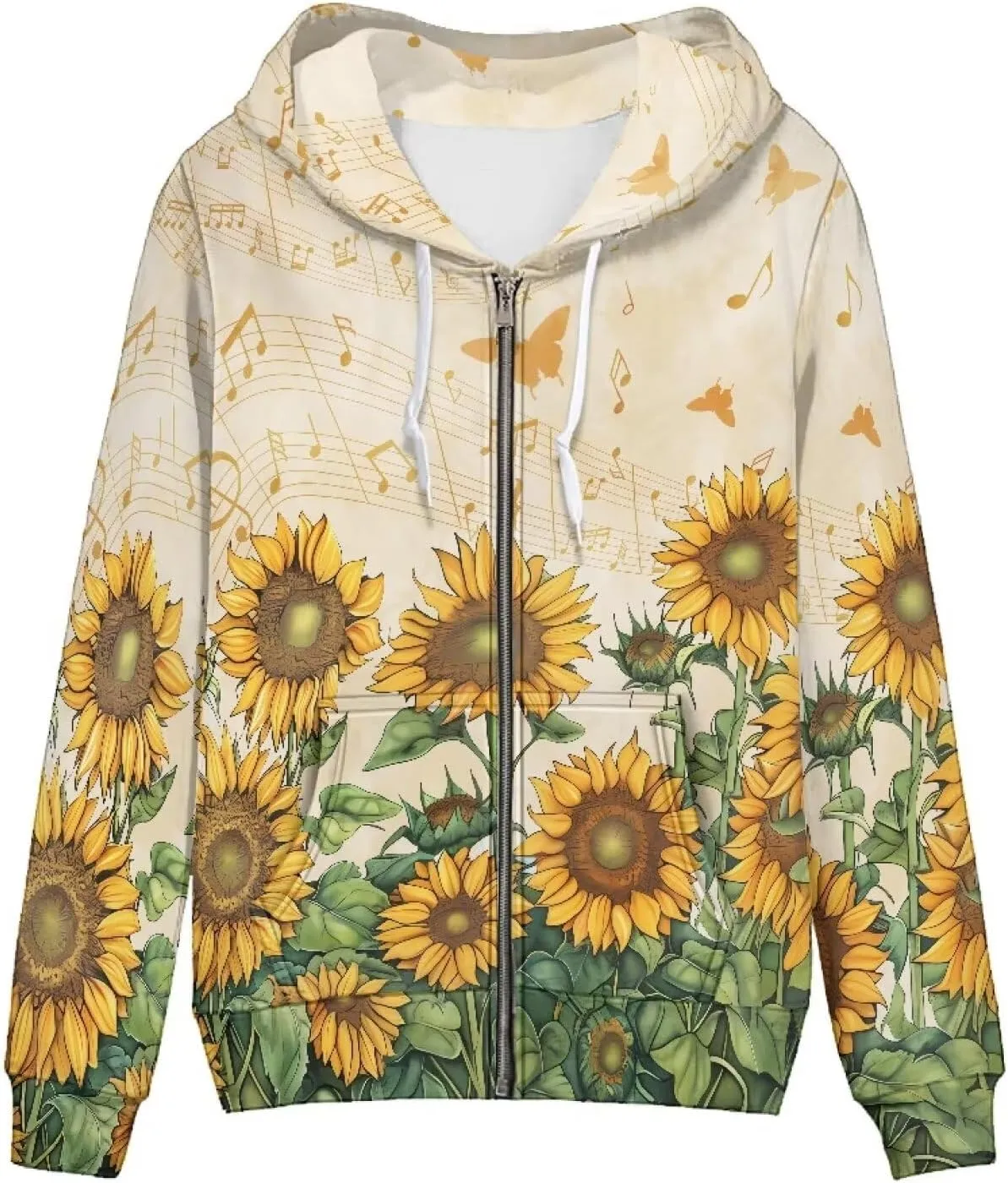 Showudesigns Trendy Zip Up Jackets for Women XS-5XL Fashion Hoodies and Sweatshirts