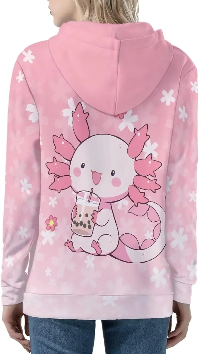 Showudesigns Trendy Zip Up Jackets for Women XS-5XL Fashion Hoodies and Sweatshirts
