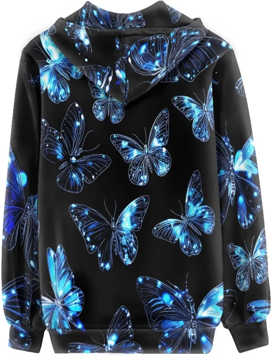 Showudesigns Trendy Zip Up Jackets for Women XS-5XL Fashion Hoodies and Sweatshirts