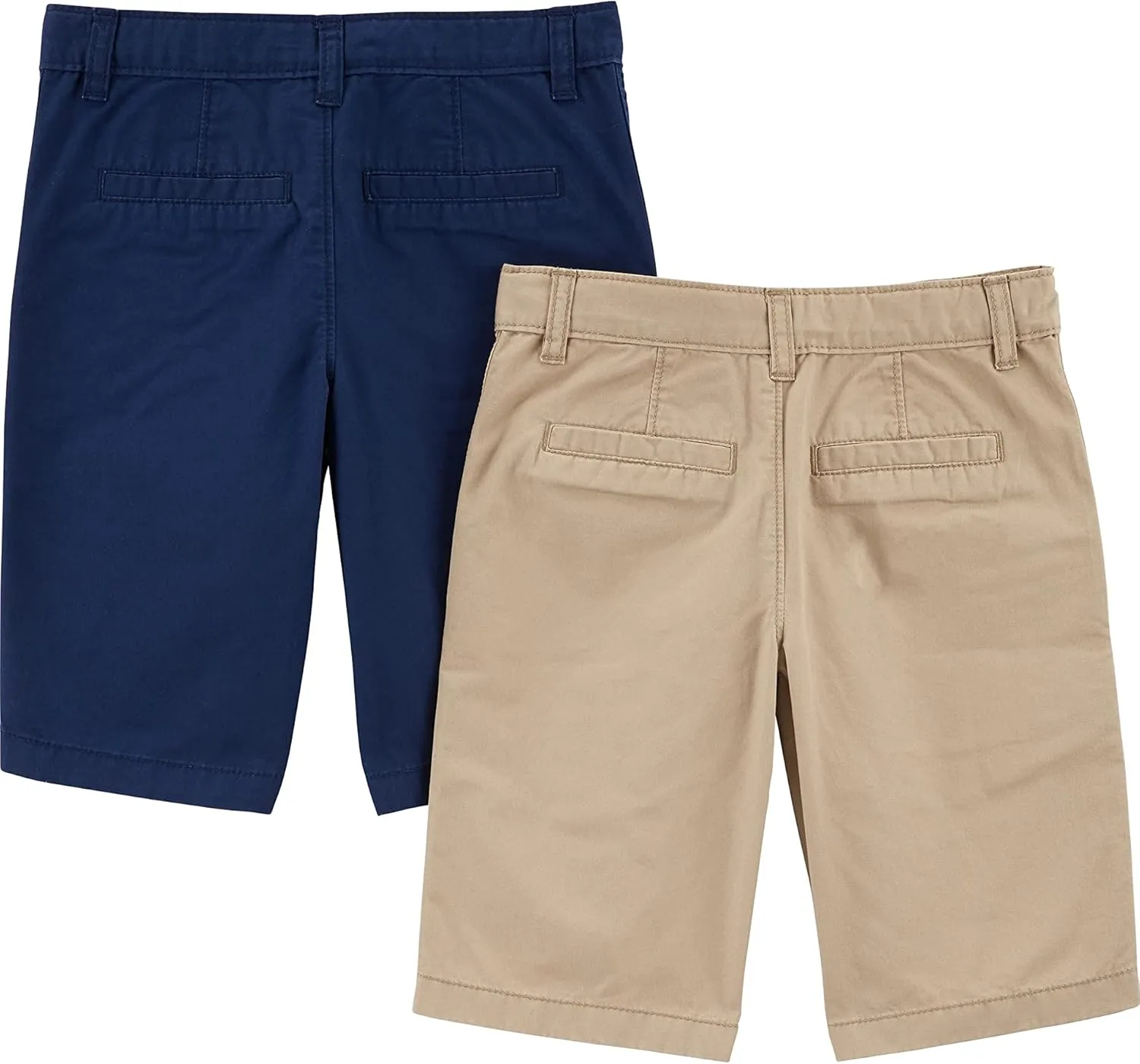 Simple Joys by Carter's Boys' Flat Front Shorts, Pack of 2