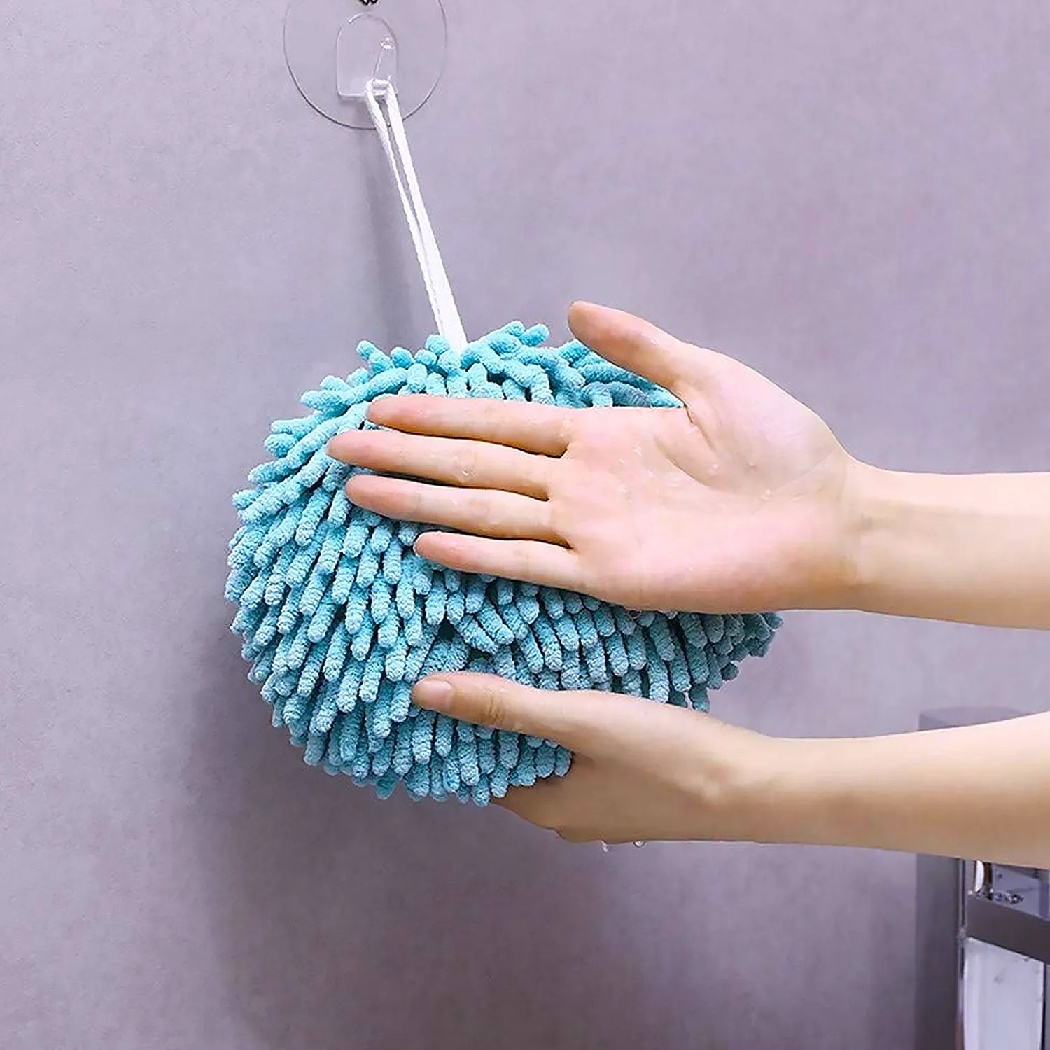 Soft Microfiber Hand Towel for Bathroom/Kitchen