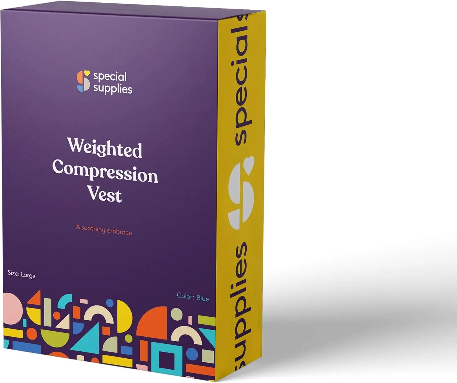 Special Supplies Weighted Sensory Compression Vest for Kids with Adjustable Weight Fit
