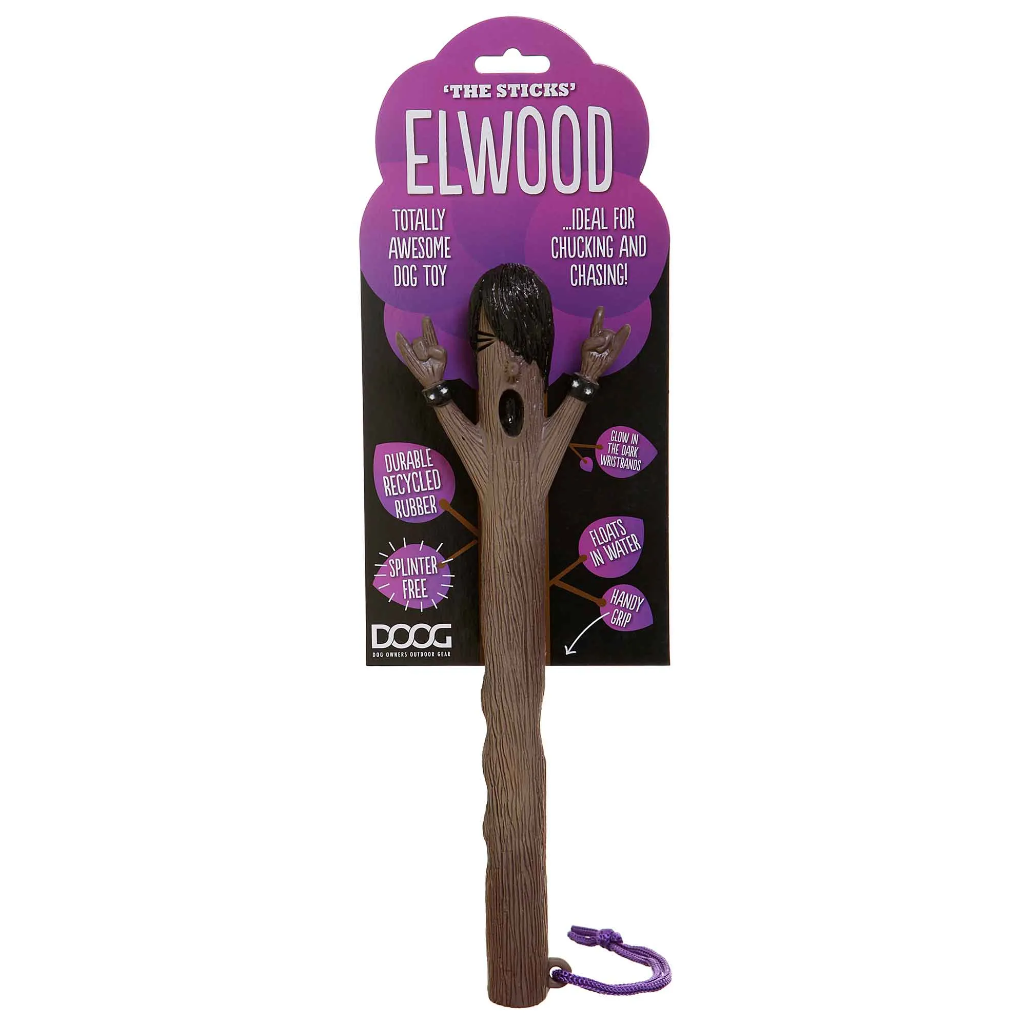 Stick Family Dog Toys - Baby Barkley, Elwood, Twiggy, Uncle Chuck, Willow, Woody Husband