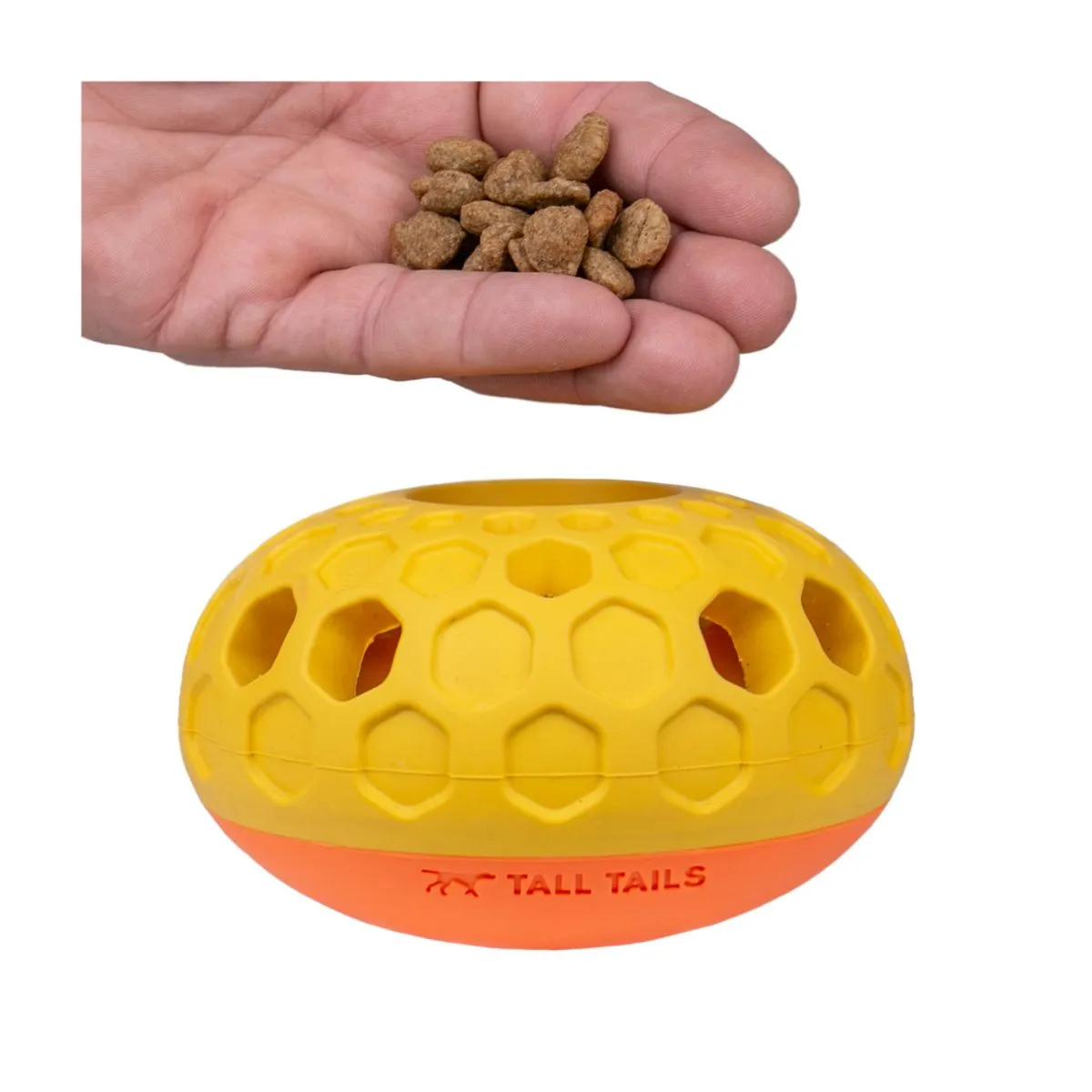 Tall Tails Dog Toy Natural Rubber Bee Hive