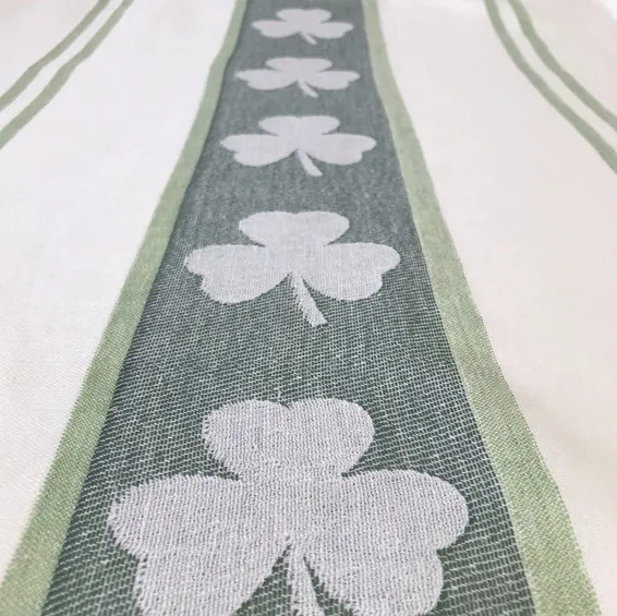 Tea Towel (Linen) "Shamrock"