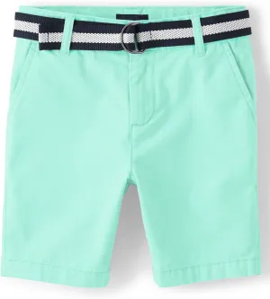 The Children's Place Boys' Belted Chino Shorts