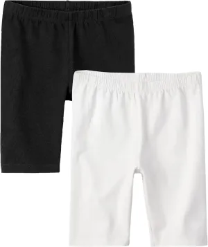The Children's Place Girls' Solid Bike Shorts