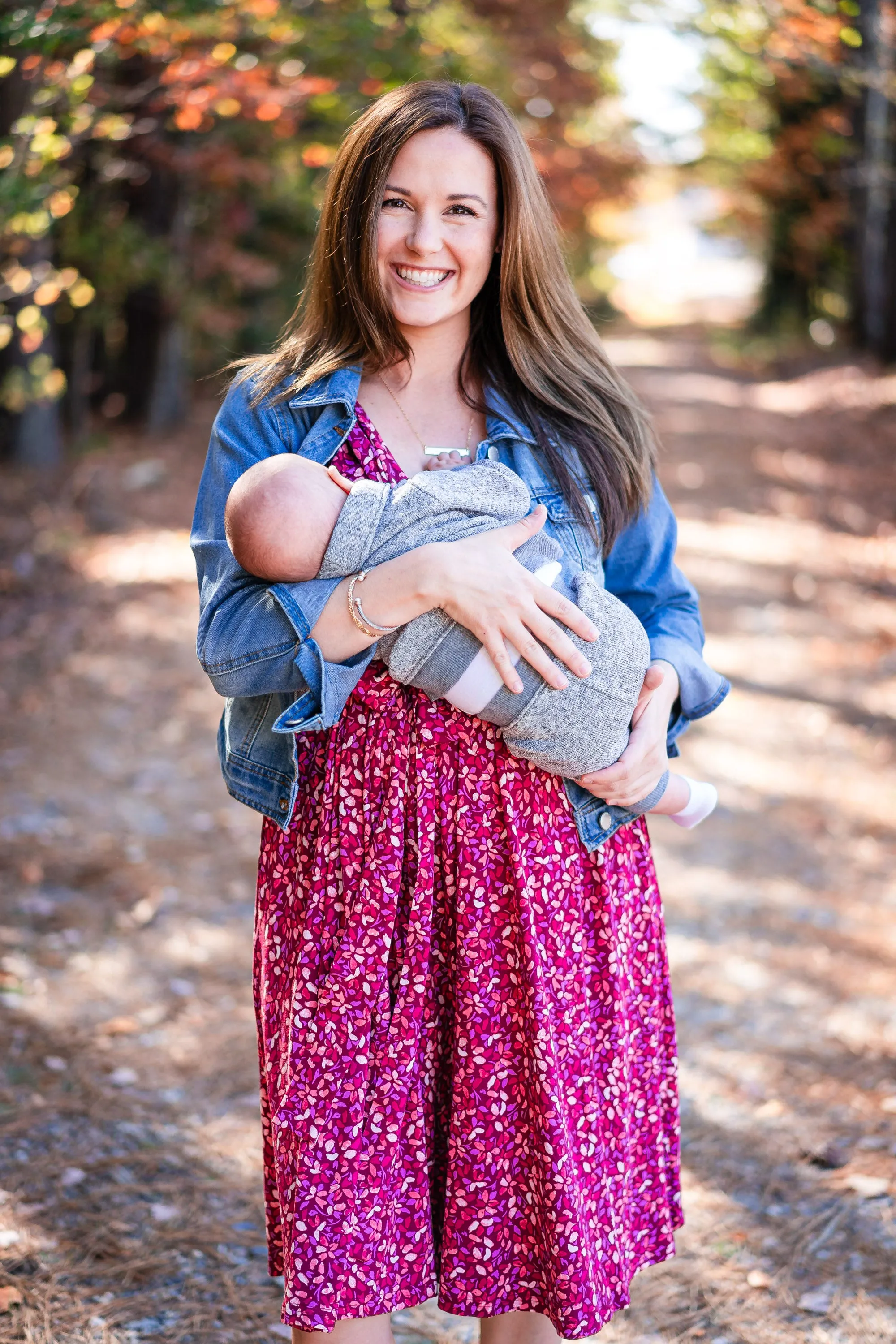 The Momper Printed Flutter Sleeve Nursing Romper