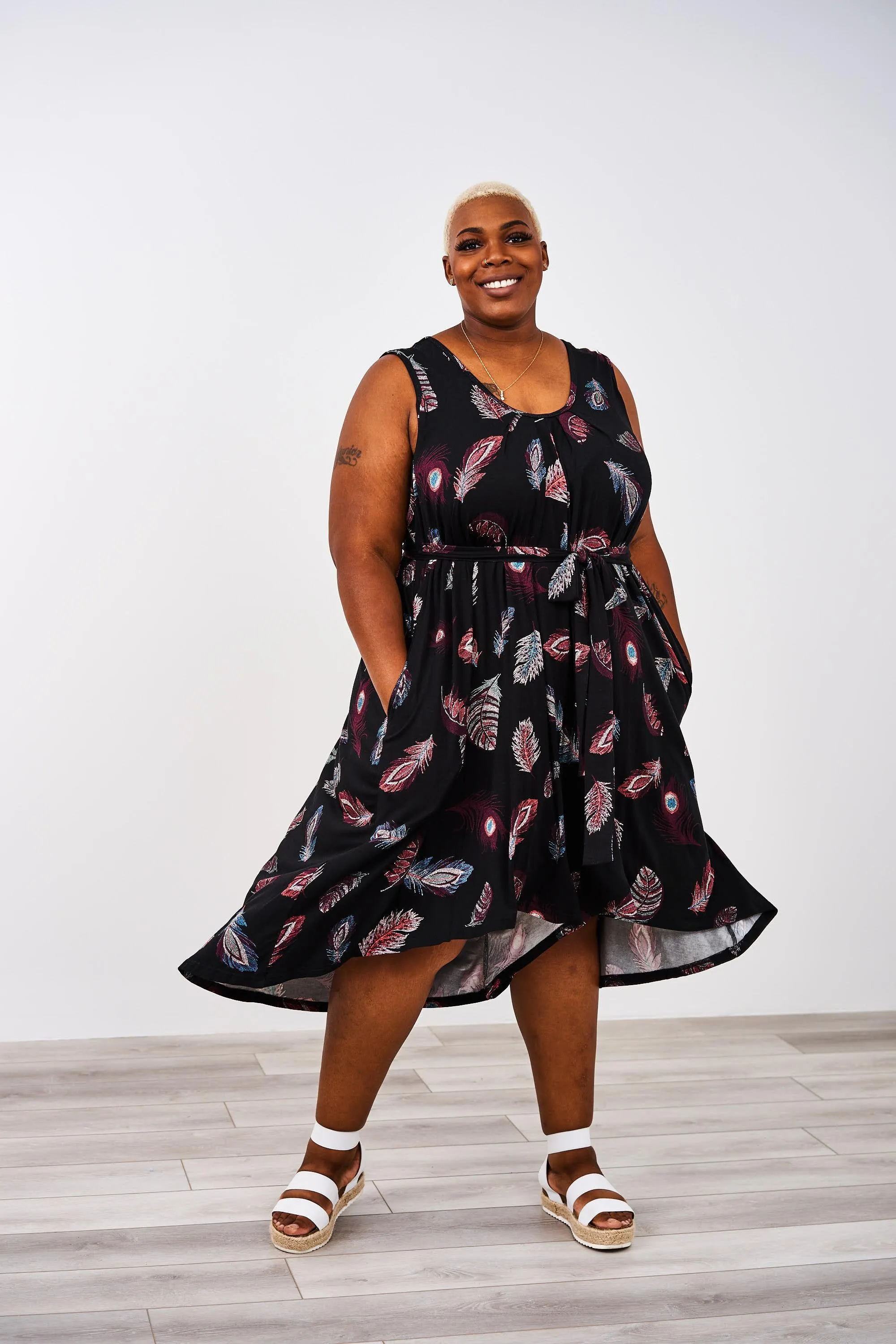 The Momper Printed Nursing Romper - Last Chance