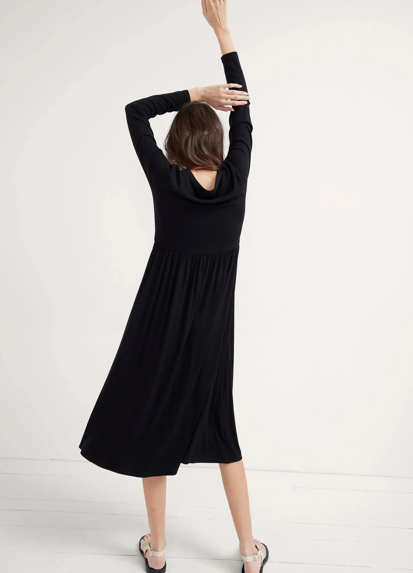 The Softest Rib Nursing Maxi Dress