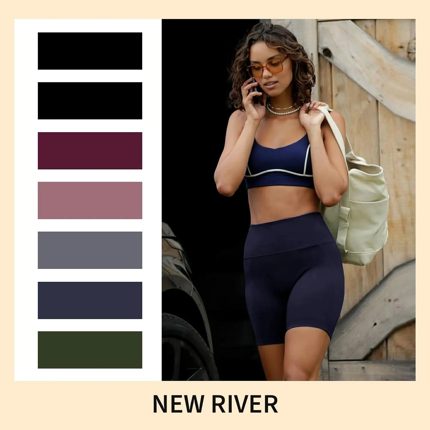 TNNZEET 7 Pack Biker Shorts for Women - 5''/8''/3'' High Waisted Workout Tummy Control Spandex Gym Shorts for Yoga Athletic