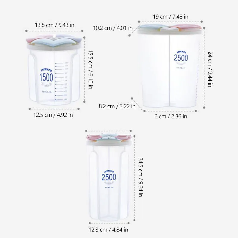 Transparent Sealed Food Storage Box