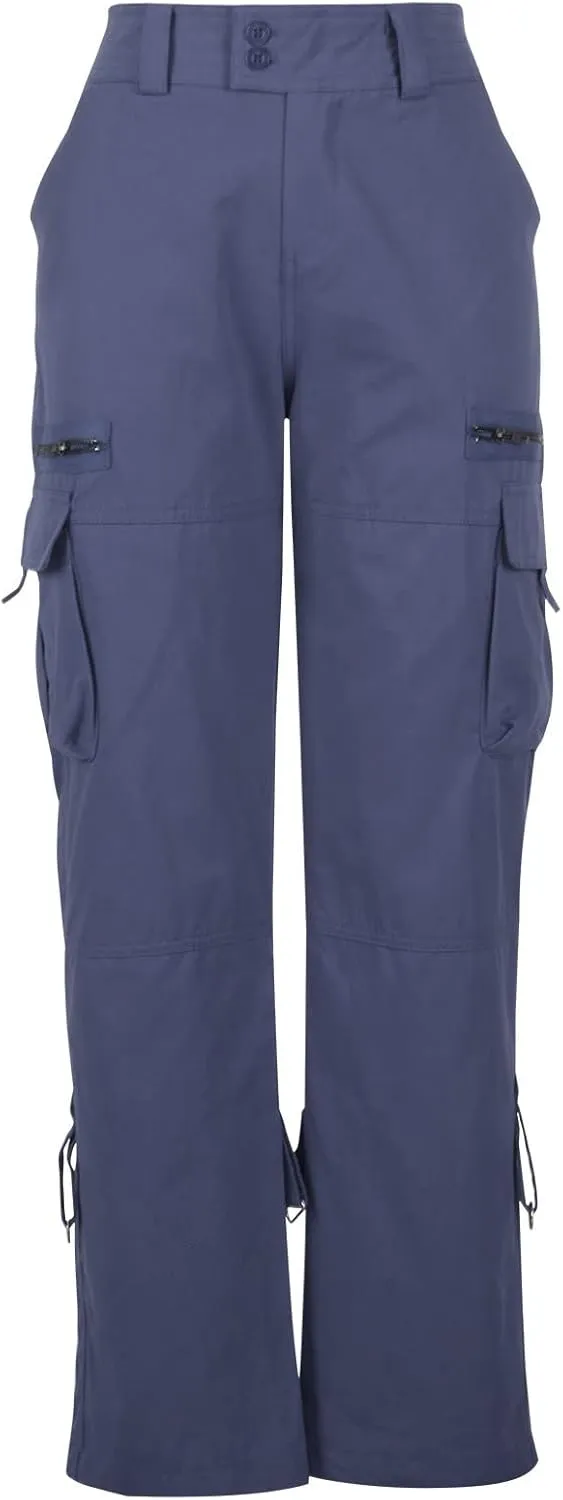 Uillui Womens Relaxed Fit Baggy Cargo Pants Y2K Teen Girls Trendy Low Waist Parachute Pants Wide Leg Trousers Hiking Pants
