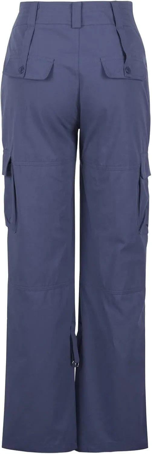 Uillui Womens Relaxed Fit Baggy Cargo Pants Y2K Teen Girls Trendy Low Waist Parachute Pants Wide Leg Trousers Hiking Pants