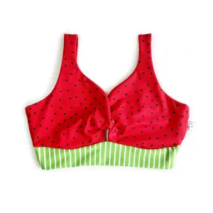 Watermelon Twist Front Bra