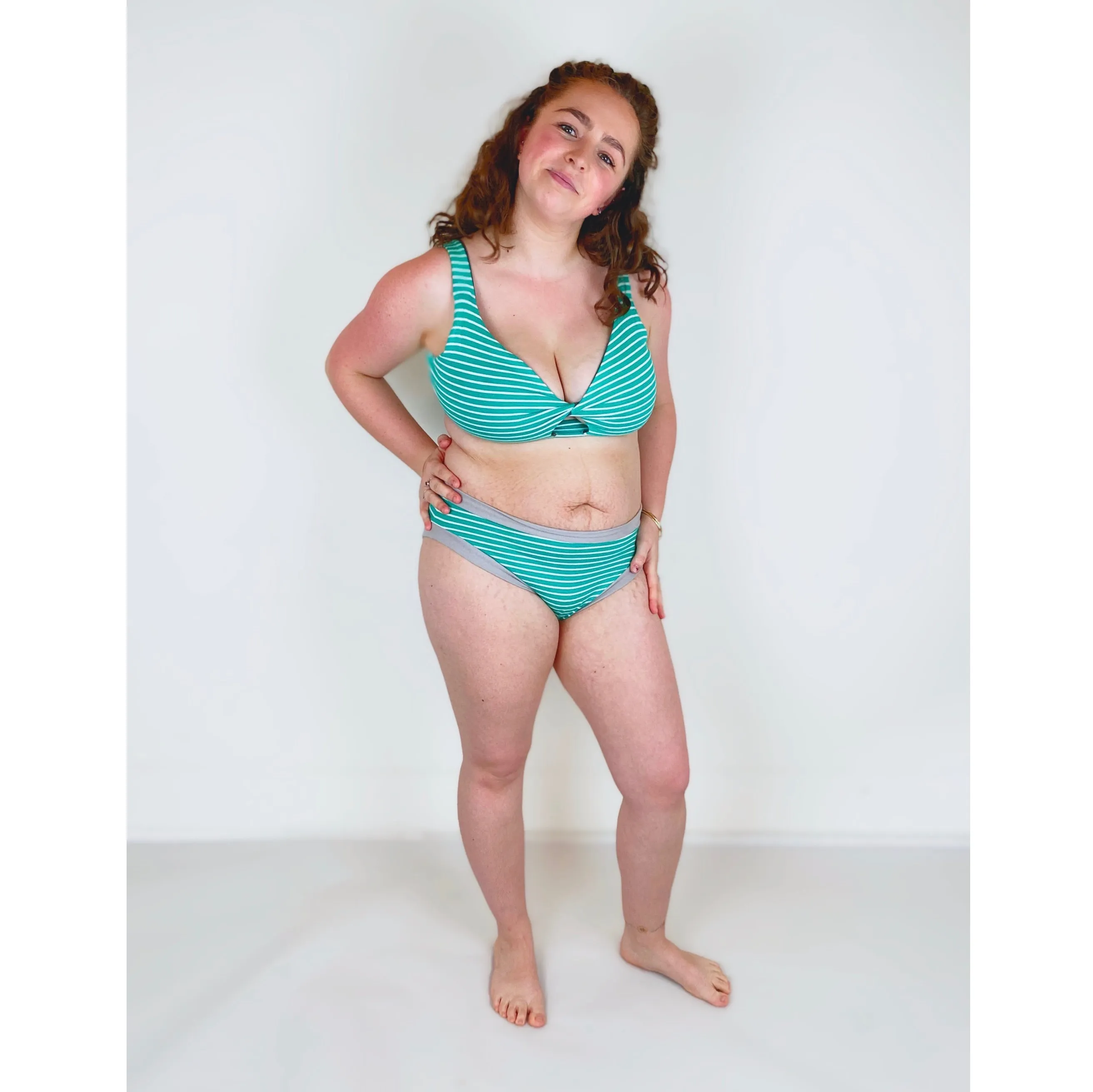Watermelon Twist Front Bra