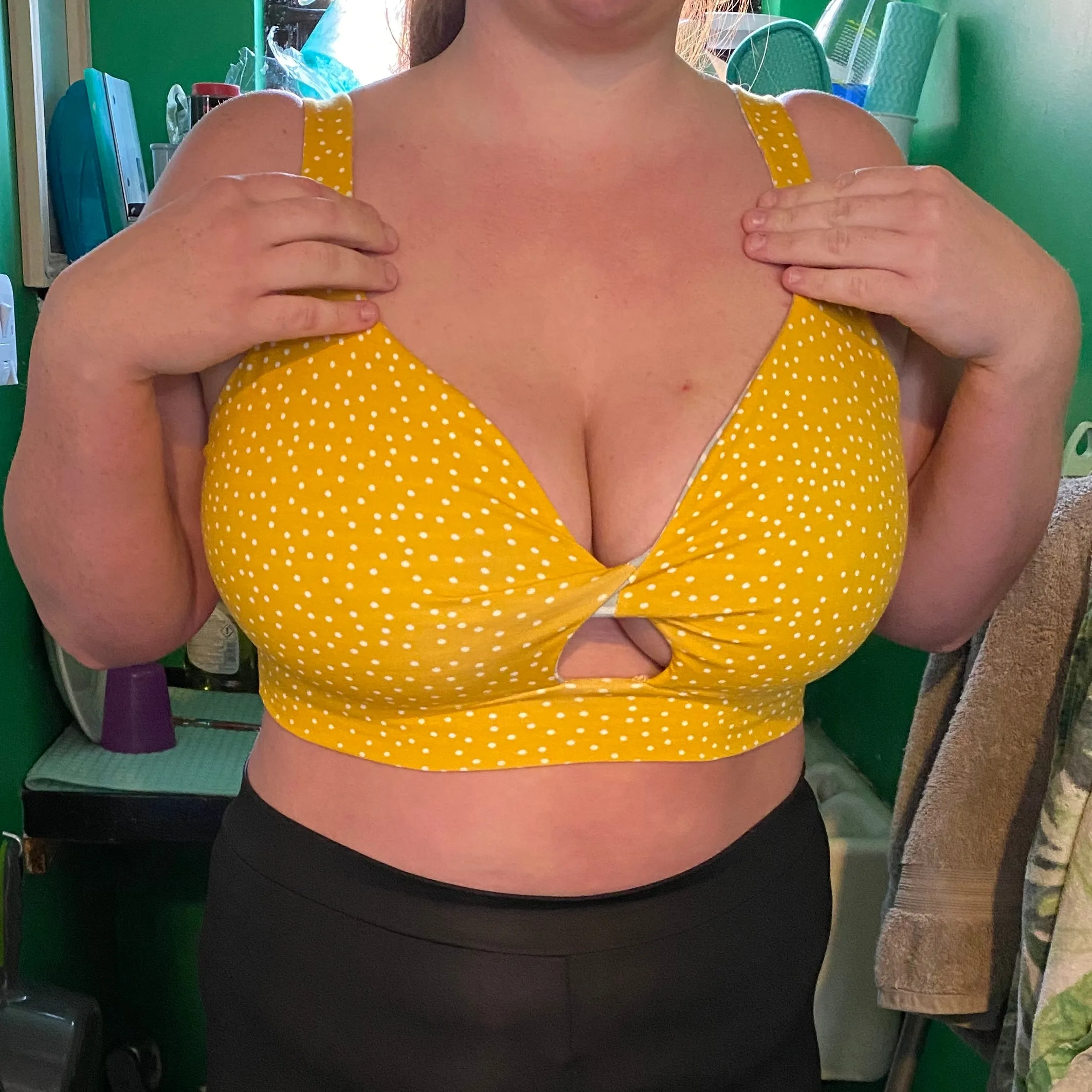 Watermelon Twist Front Bra