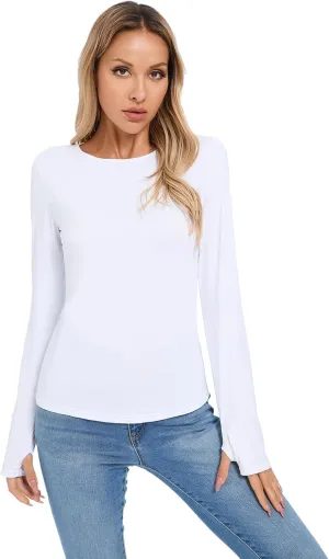 Women's Sun Protection Shirt UPF 50  Long Sleeve Shirt UV Protection Clothing for Hiking Golfing,Riding,Driving