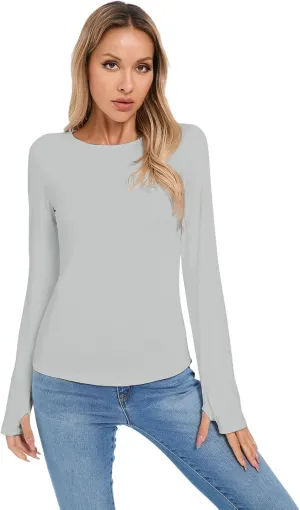 Women's Sun Protection Shirt UPF 50  Long Sleeve Shirt UV Protection Clothing for Hiking Golfing,Riding,Driving
