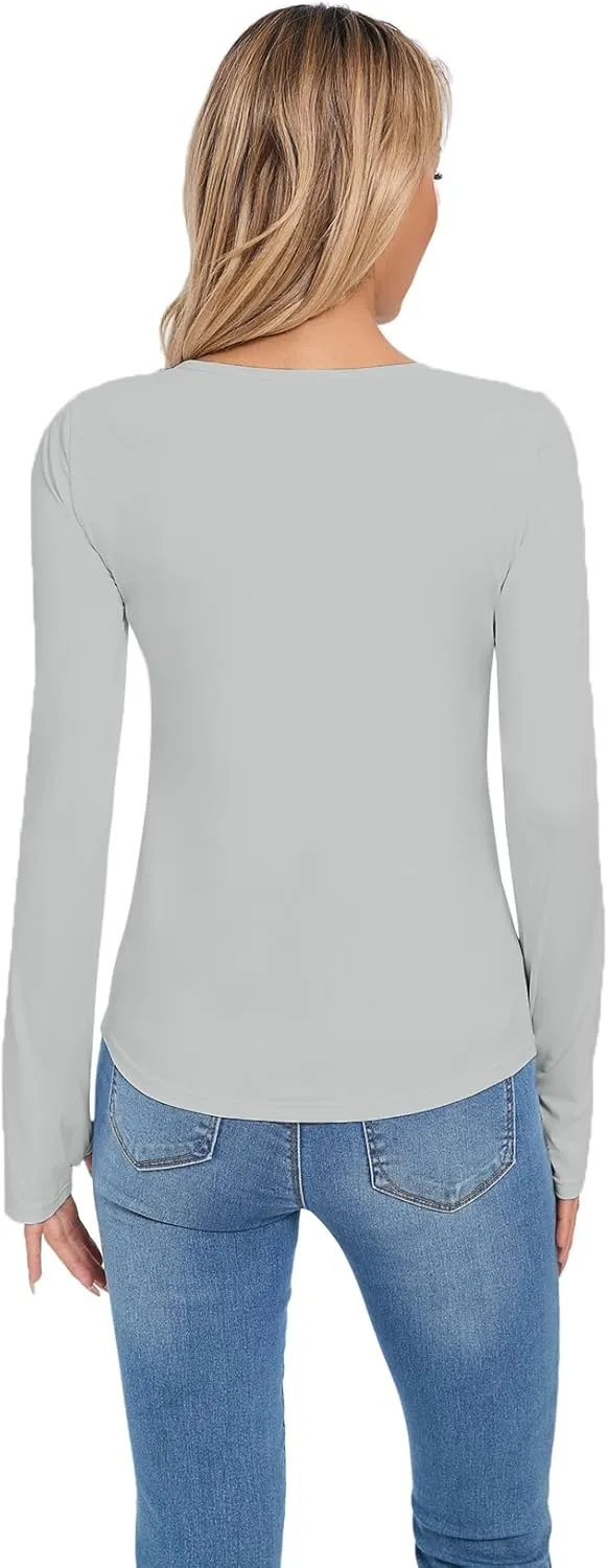 Women's Sun Protection Shirt UPF 50  Long Sleeve Shirt UV Protection Clothing for Hiking Golfing,Riding,Driving