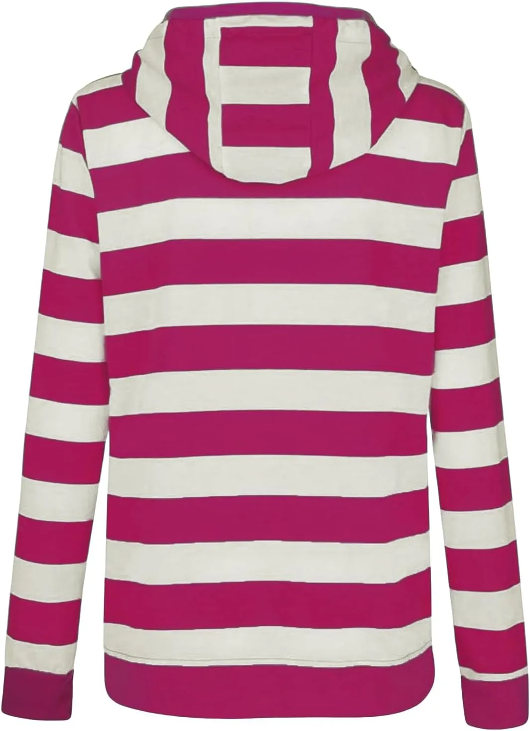 Womens Zip Up Hoodies Casual Oversized Striped Hoodies Sweatshirts Plain Zipper Classic Hooded Jackets with Pockets