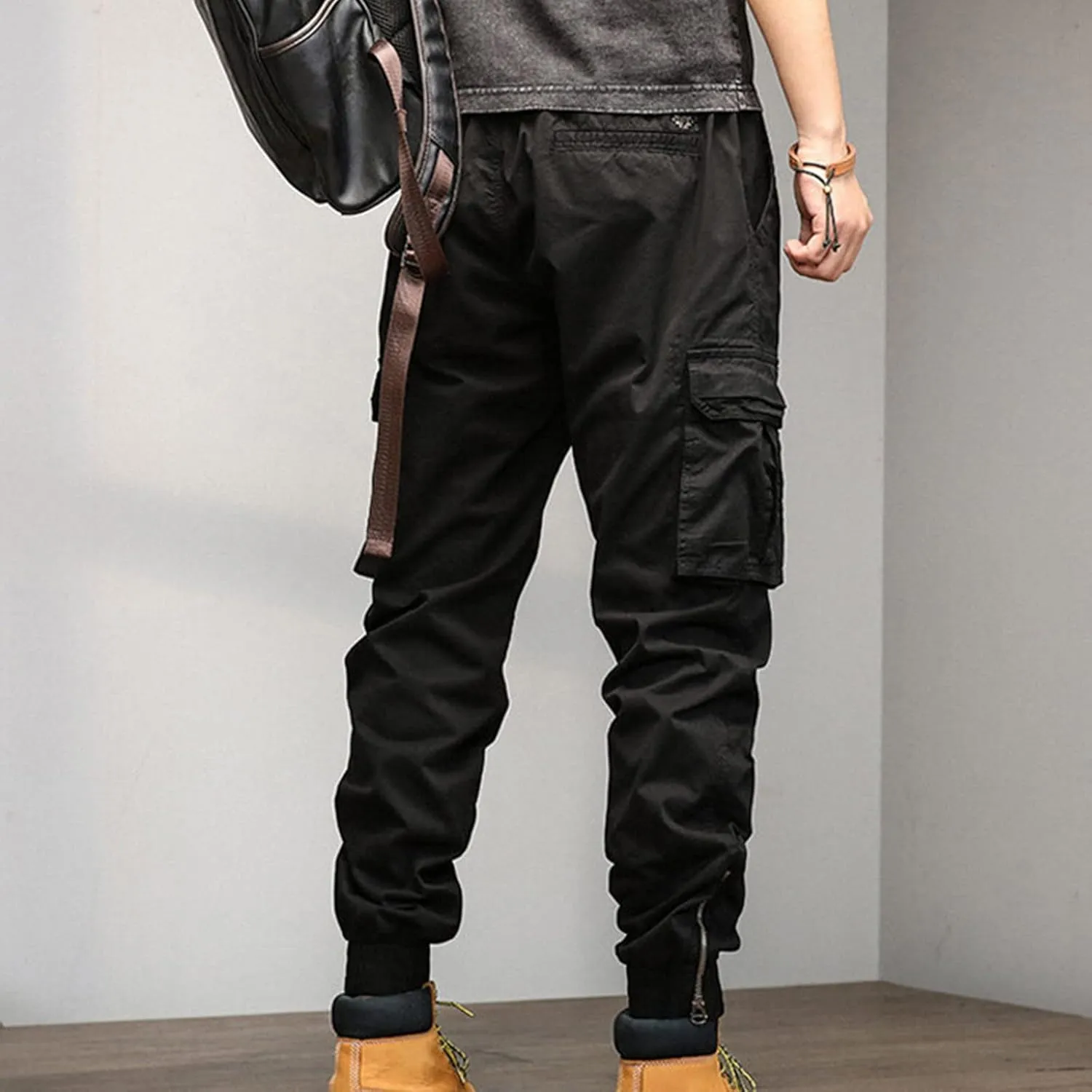 Work Pants for Men Construction Flex Waterproof Baggy Sweat Pants Classic Work Pants Relaxed Fit Straight Leg Tousers