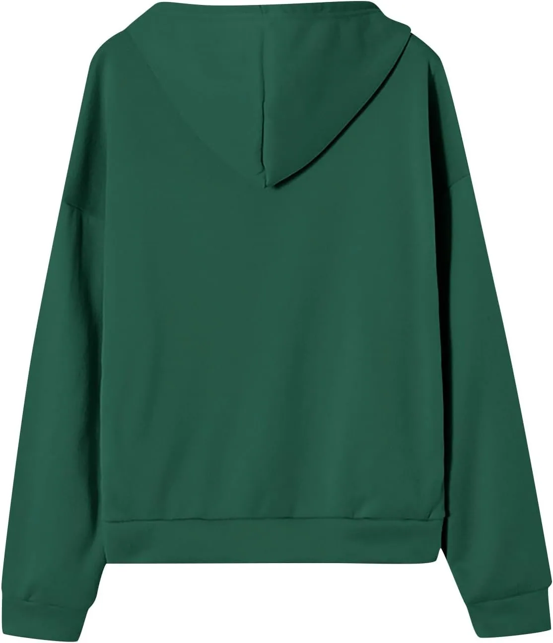 Zip Up Hoodies For Women Cropped Solid Color Sweatshirts Fall Outfits 2024 Long Sleeved Teen Girls Clothes