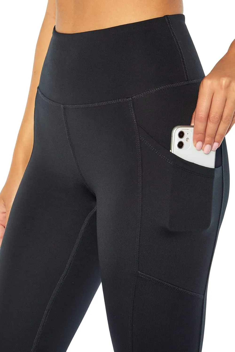 Zobha Women's Easy High Rise Endurance Deluxe Pocket Legging